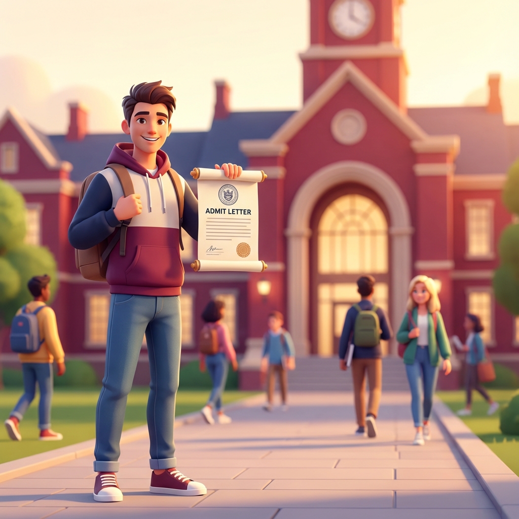 Smiling woman holding a notebook