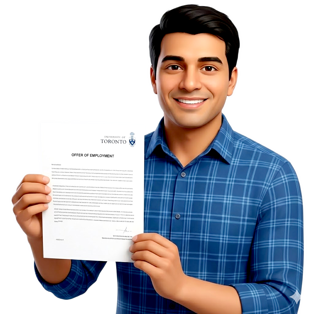 Student working on laptop